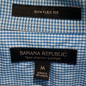 Banana Republic Tech Stretch Cotton Shirt